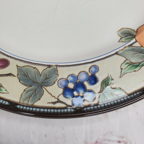 Mikasa Intaglio Garden Harvest One Dinner Plate 11"  CAC29 Mint - Picture 5 of 12